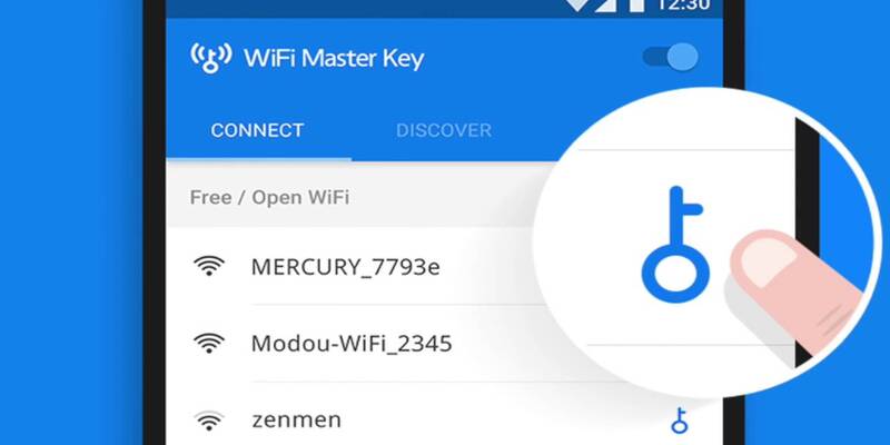 Ứng dụng hack wifi mien phi cho Android Wifi Master Key